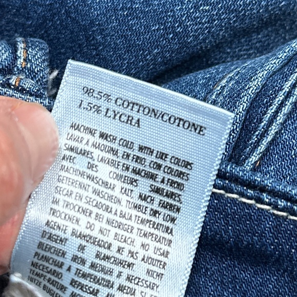 MOTHER Women's Blue Flare Jeans - Picture 10 of 11